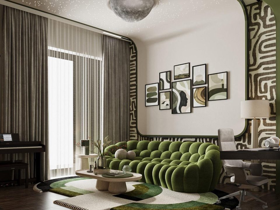 Instagram post from davis.interiordesign. This post is in position 9.