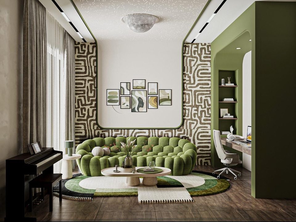 Instagram post from davis.interiordesign. This post is in position 1.