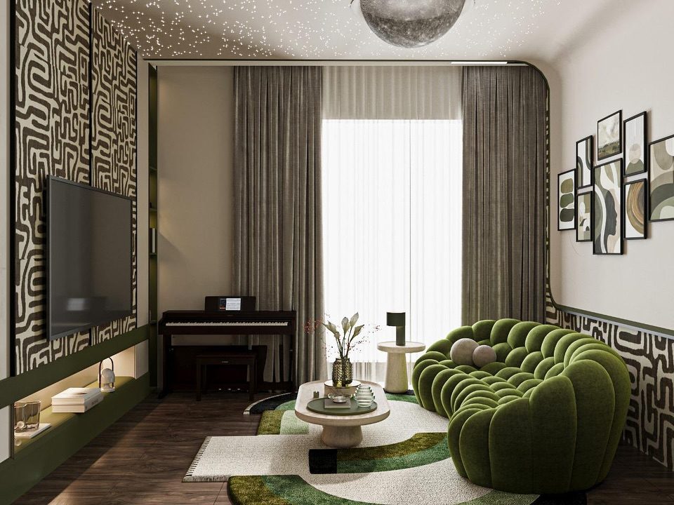 Instagram post from davis.interiordesign. This post is in position 3.